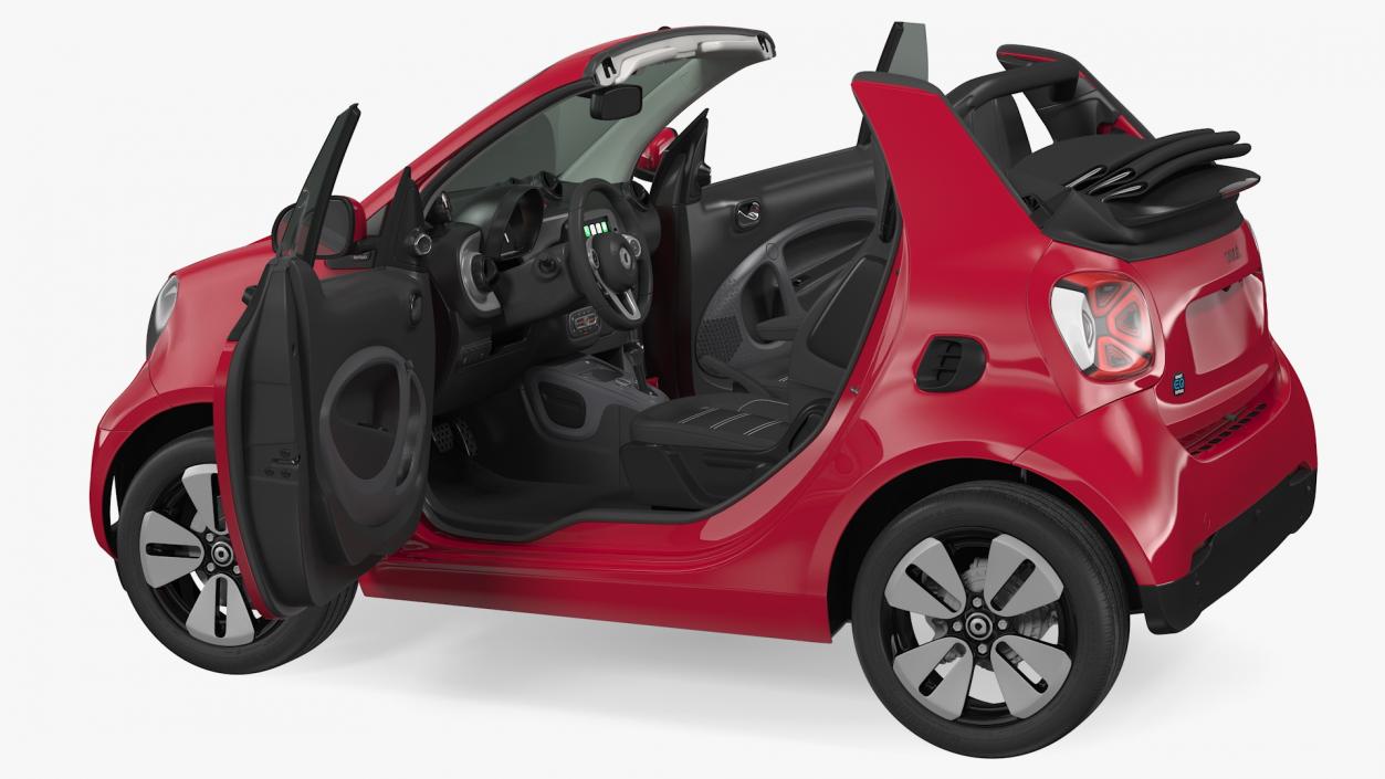 3D model Smart EQ Cabrio