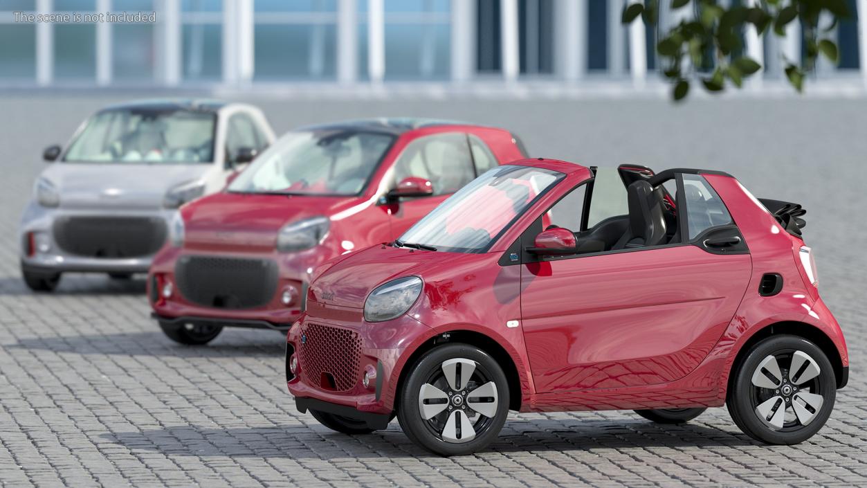 3D model Smart EQ Cabrio