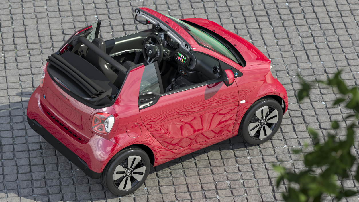 3D model Smart EQ Cabrio