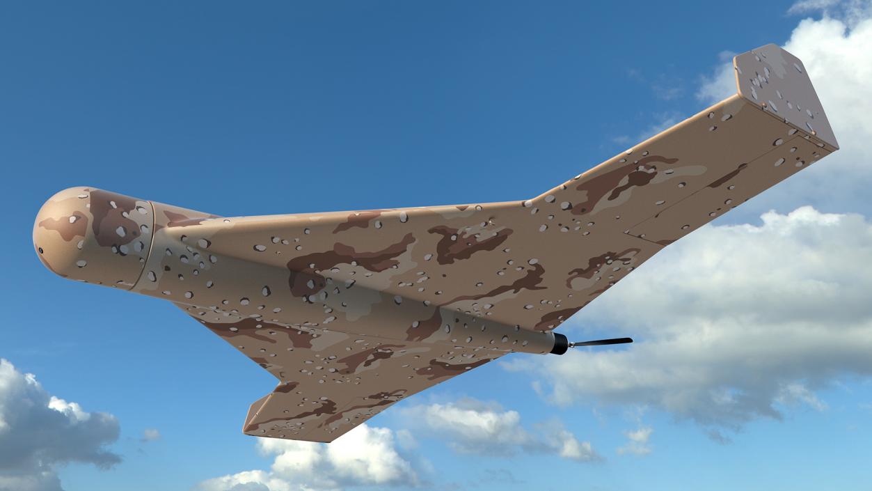 Kamikaze Drone Desert Camouflage 3D