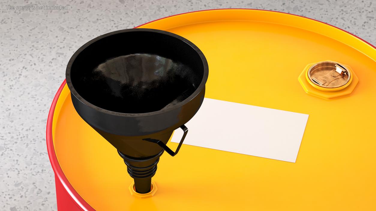 3D Universal Petrol Plastic Funnel