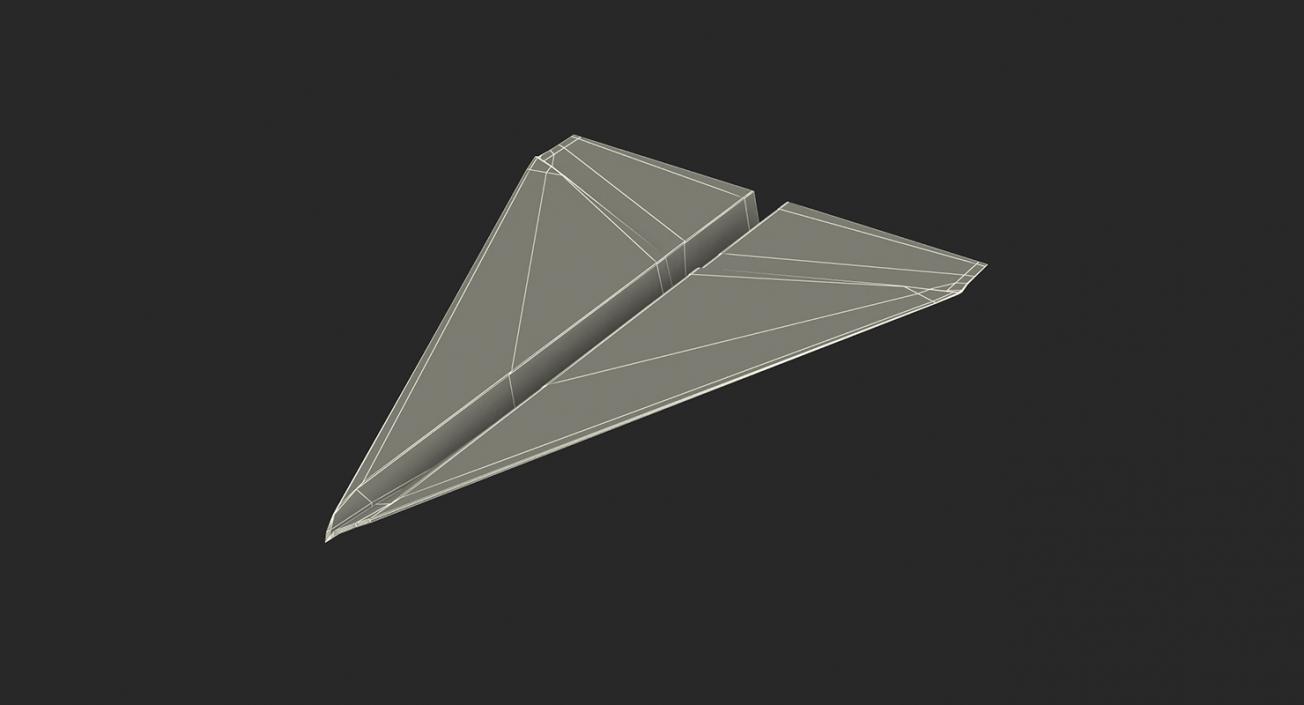 Origami Paper Boat and Plane Collection 3D model