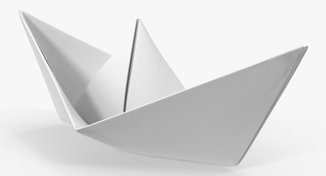 Origami Paper Boat and Plane Collection 3D model