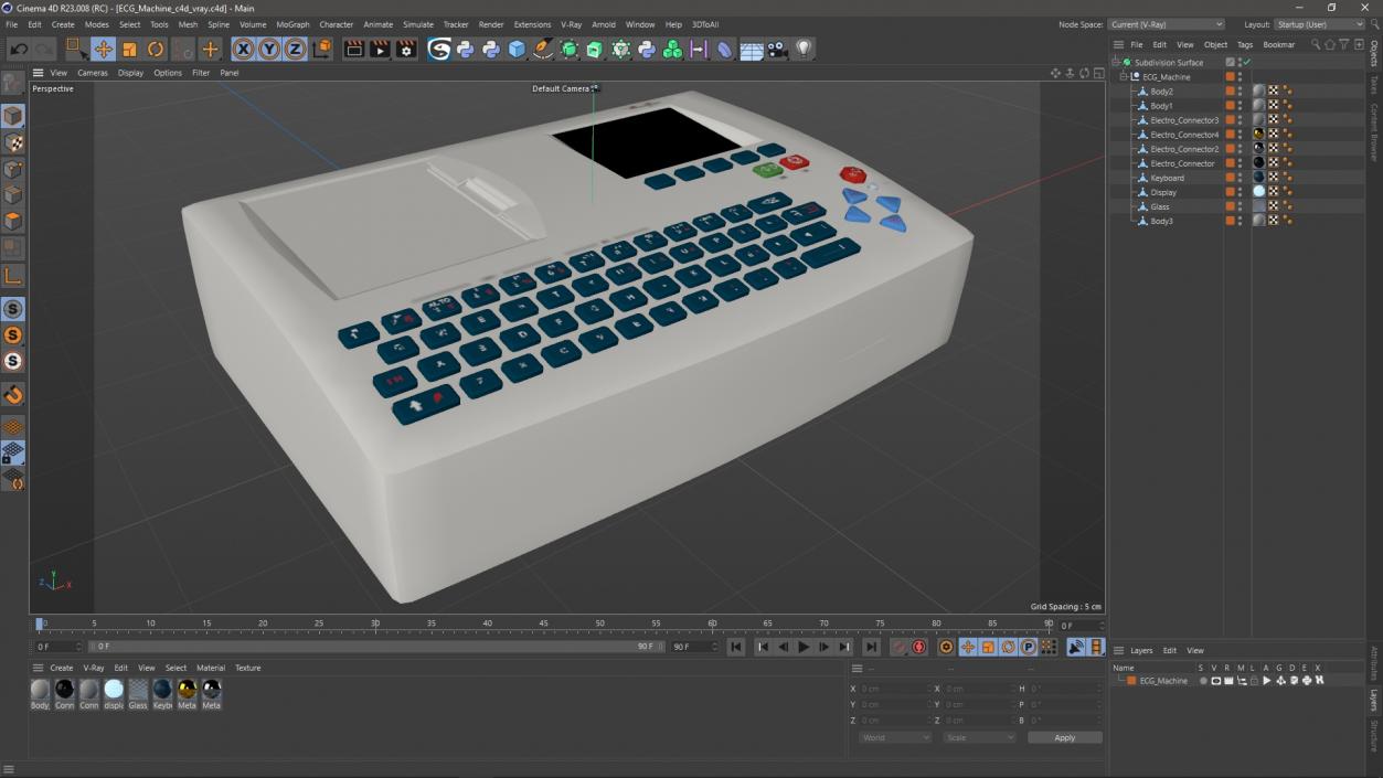 3D ECG Machine