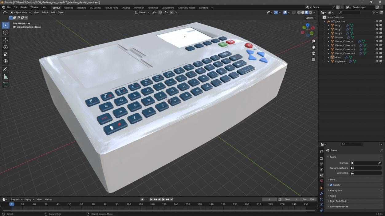 3D ECG Machine