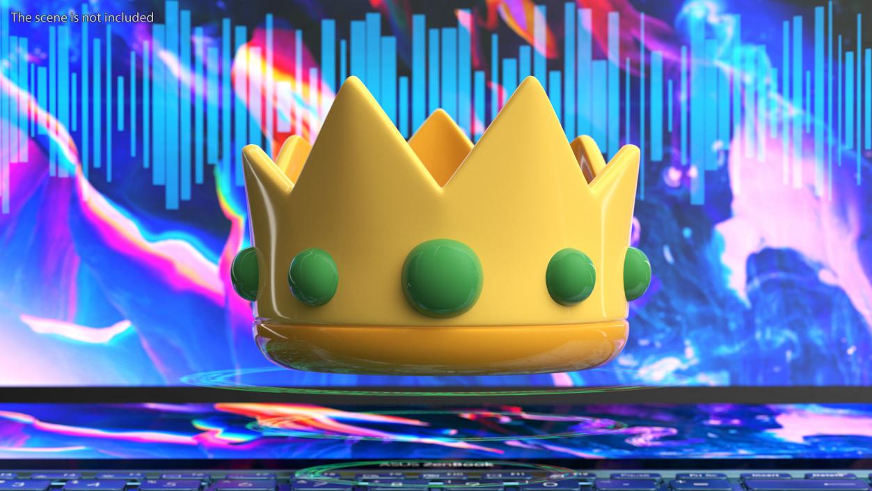 3D Crown Emoji