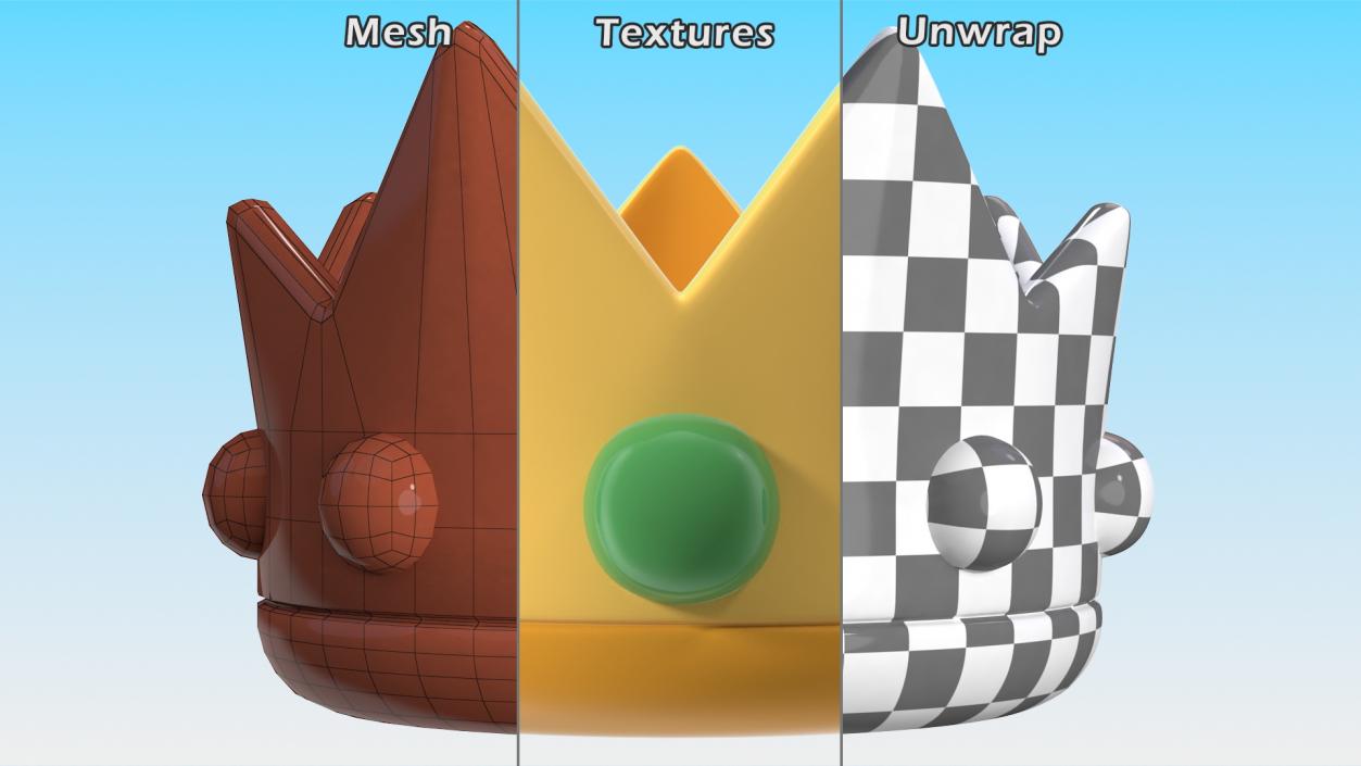 3D Crown Emoji