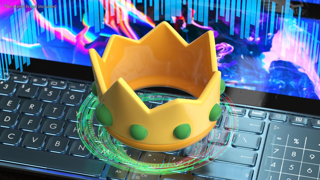 3D Crown Emoji