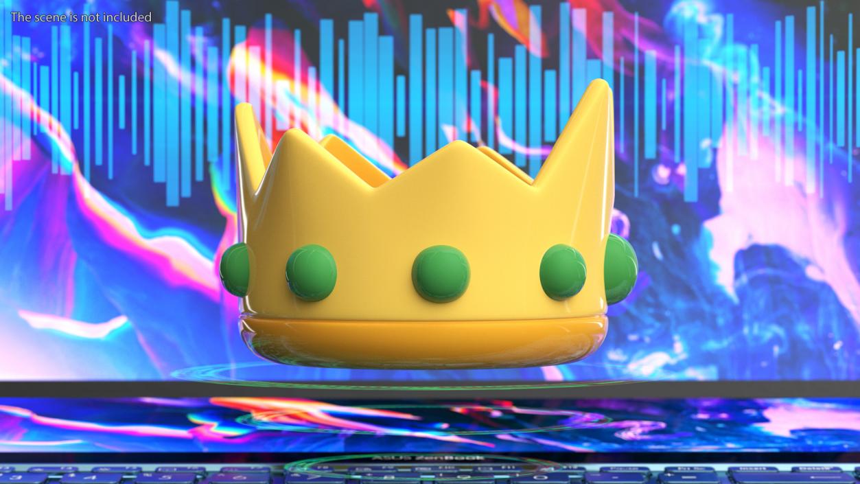 3D Crown Emoji