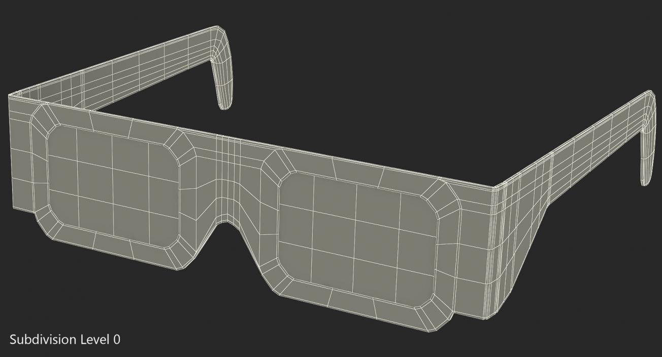 3D Paper 3D Glasses