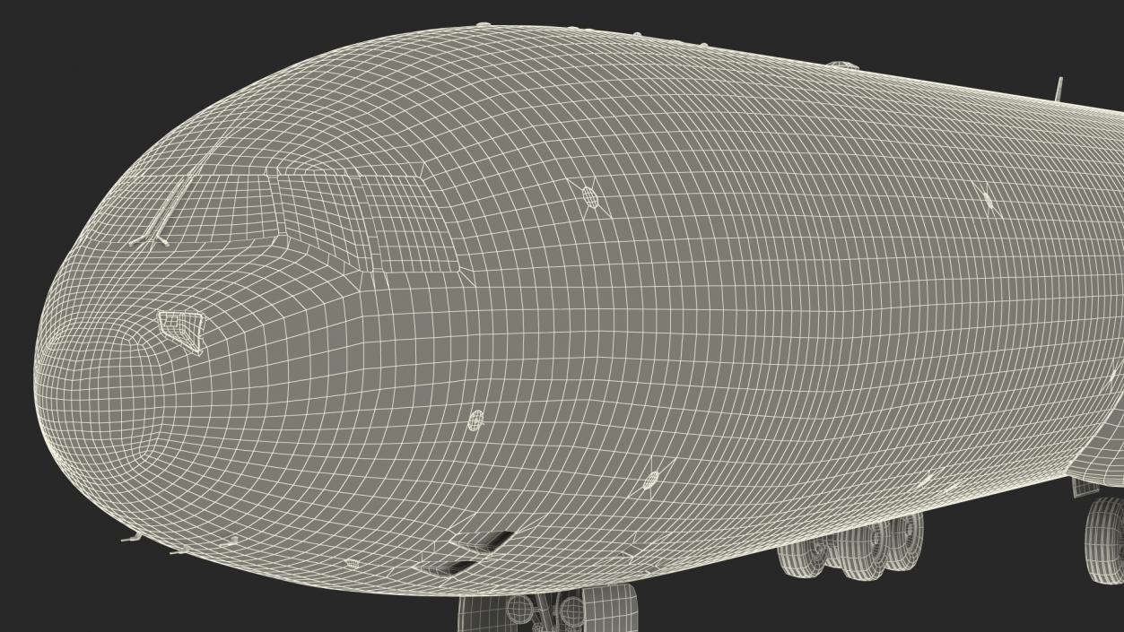 3D model McDonnell Douglas MD11 Tri Jet Airliner UPS Rigged