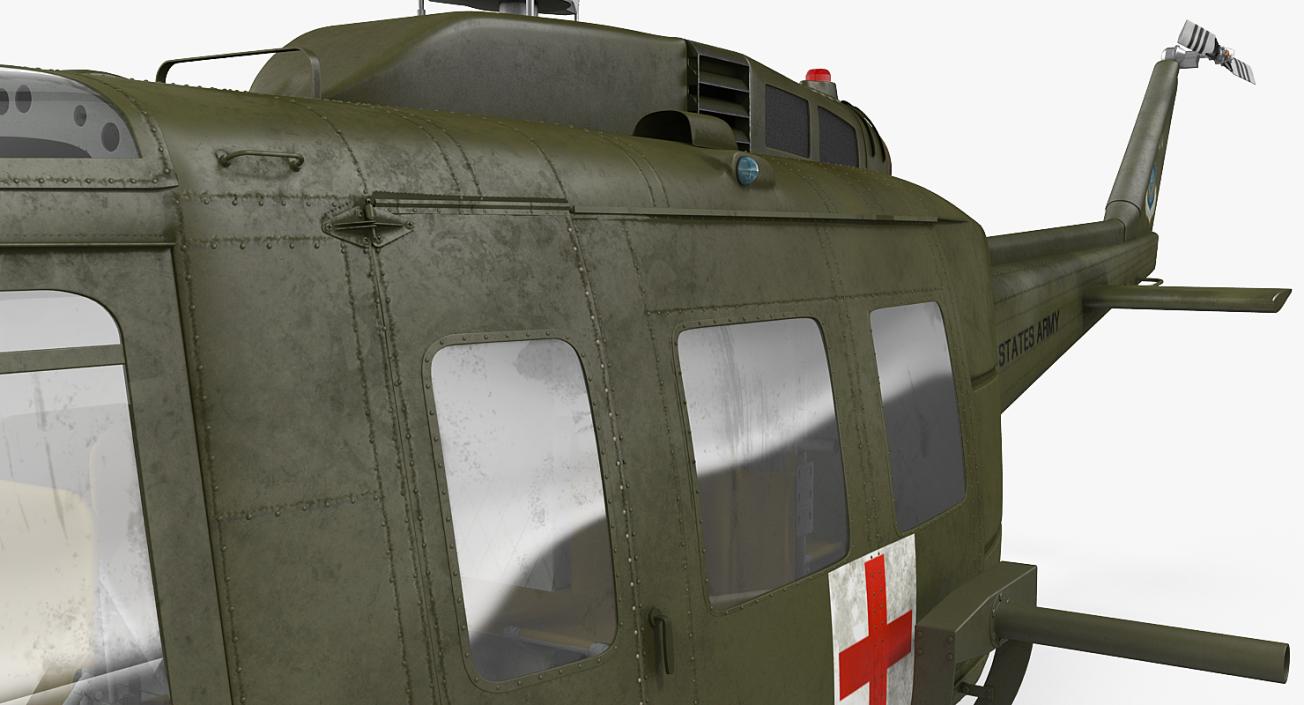 3D Bell UH-1 Iroquois MedEvac