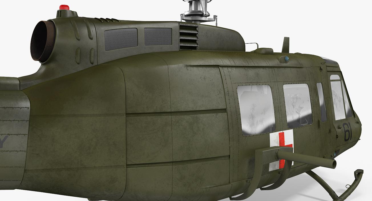 3D Bell UH-1 Iroquois MedEvac