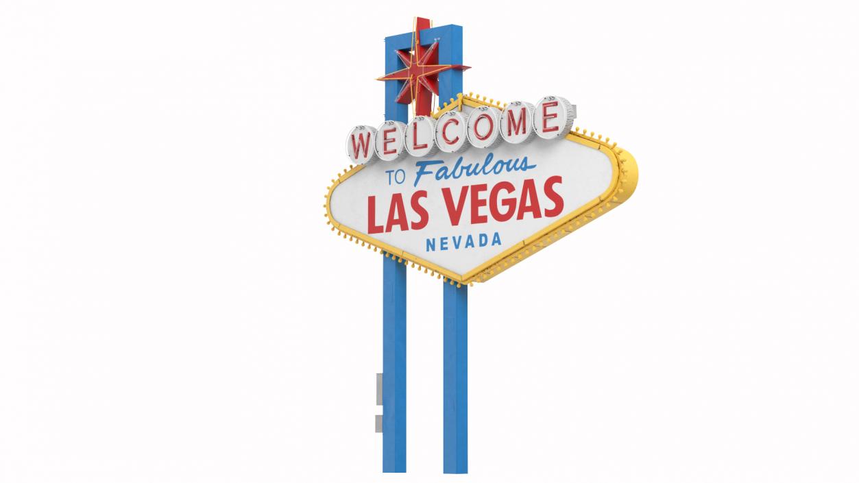 Welcome to Fabulous Las Vegas Sign 3D model