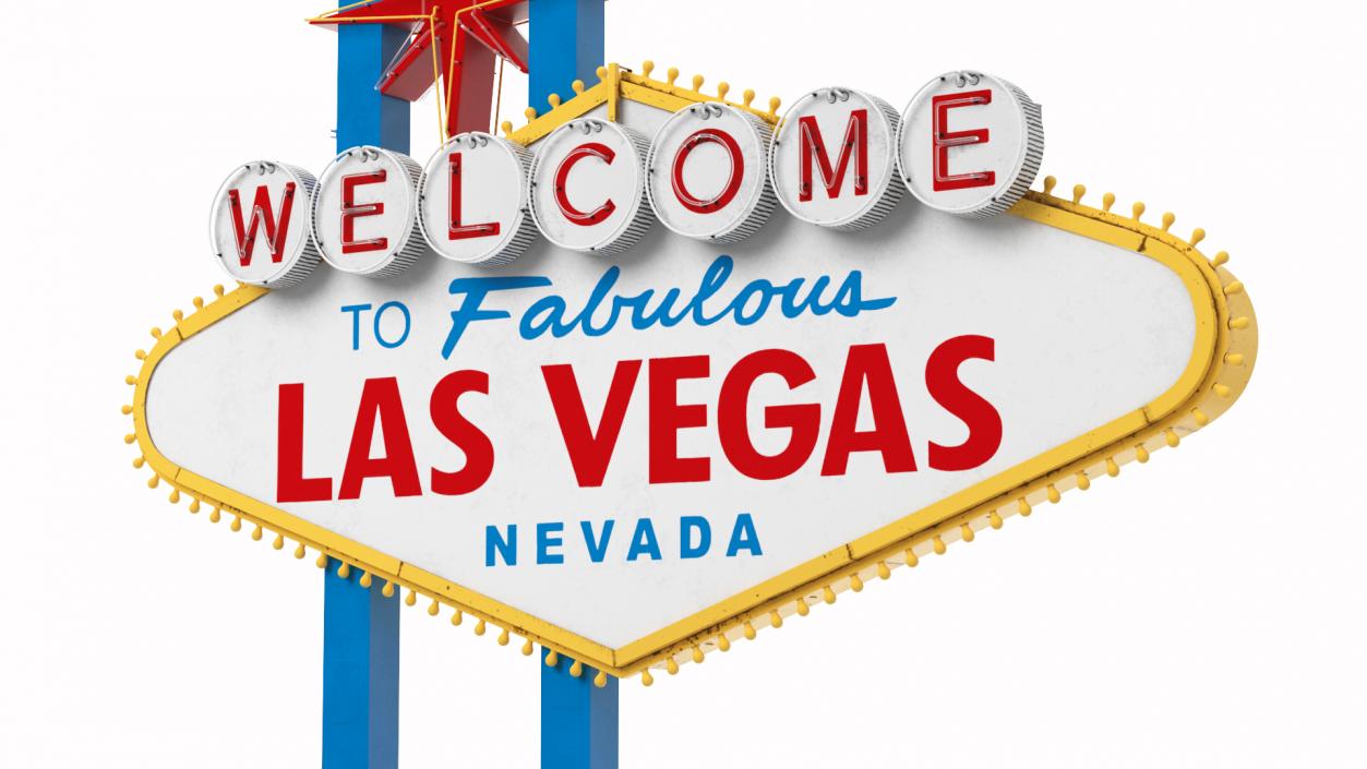 Welcome to Fabulous Las Vegas Sign 3D model