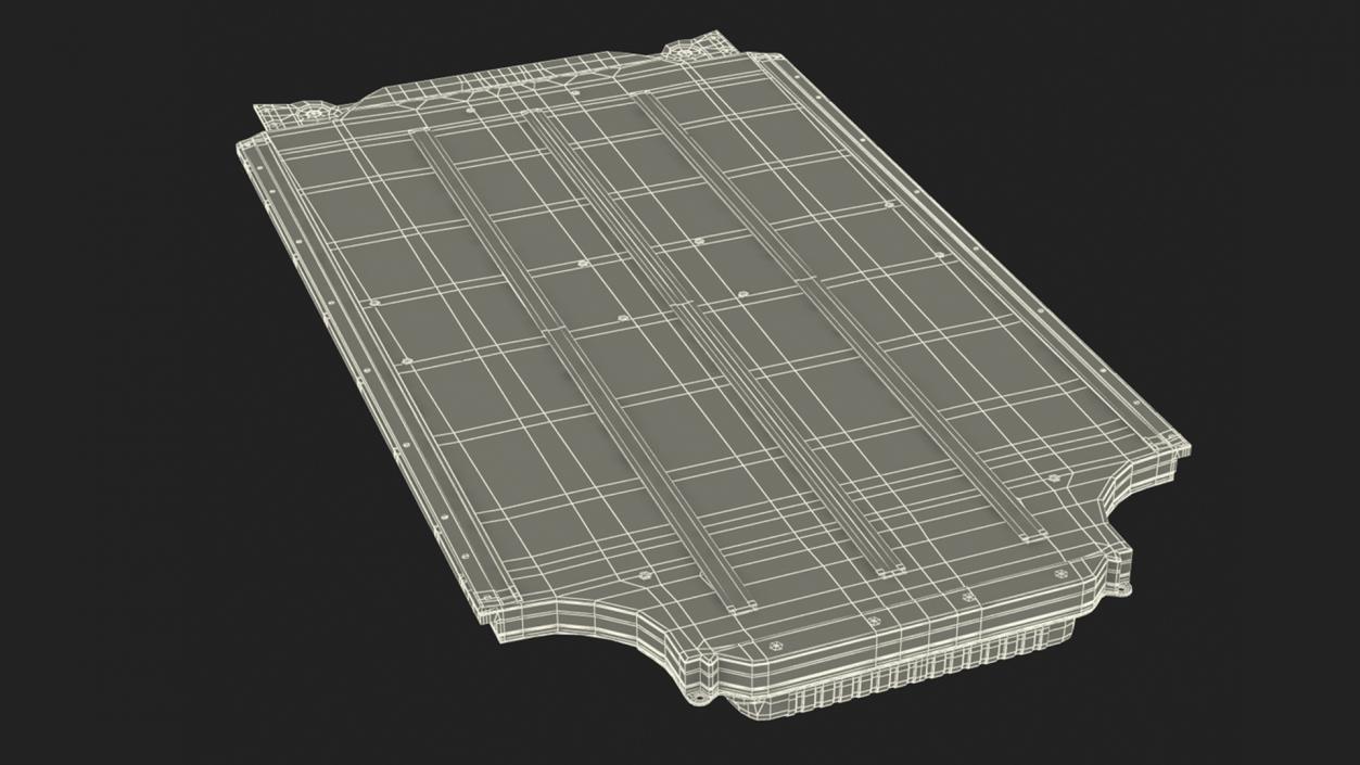 Electric Vehicle Battery Pack Housing 3D