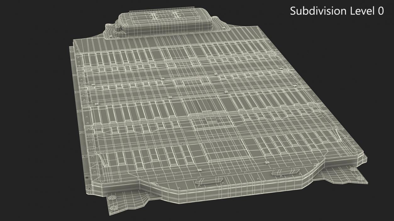 Electric Vehicle Battery Pack Housing 3D