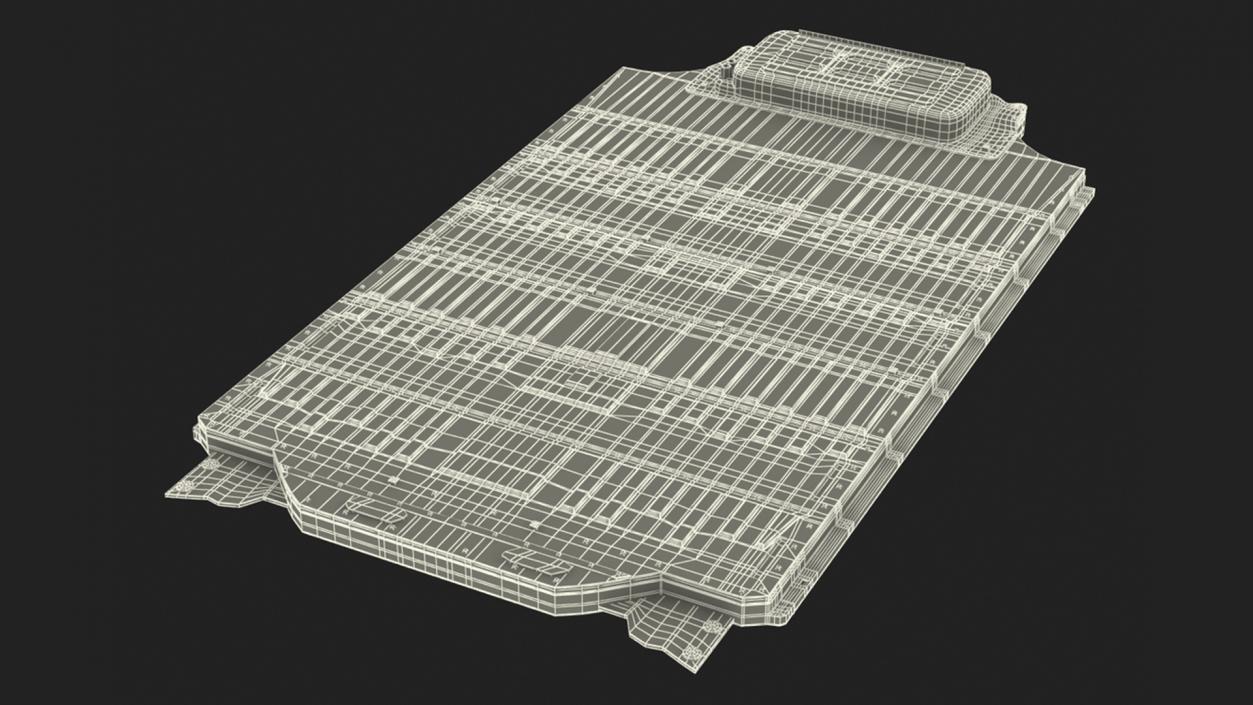 Electric Vehicle Battery Pack Housing 3D