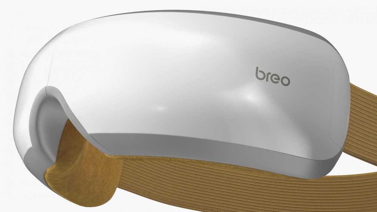 Breo Eye-Massager On Head Fur 3D model