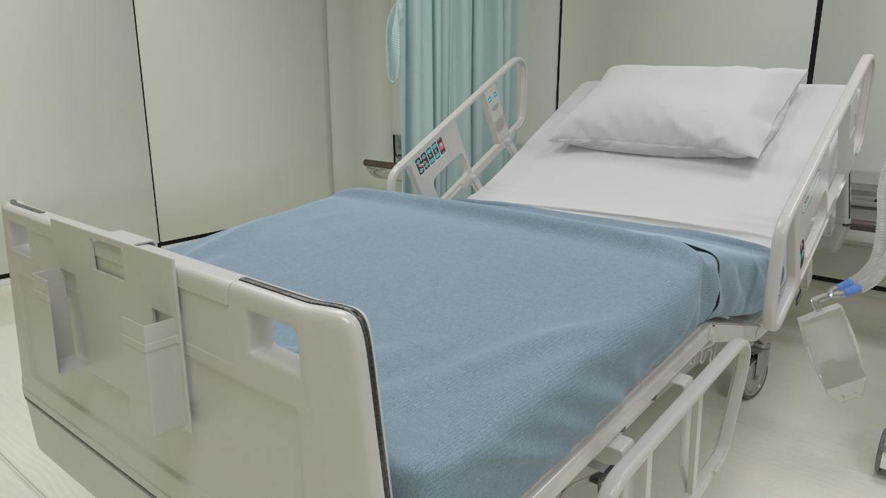 3D model Intensive Care Hospital Ward 2