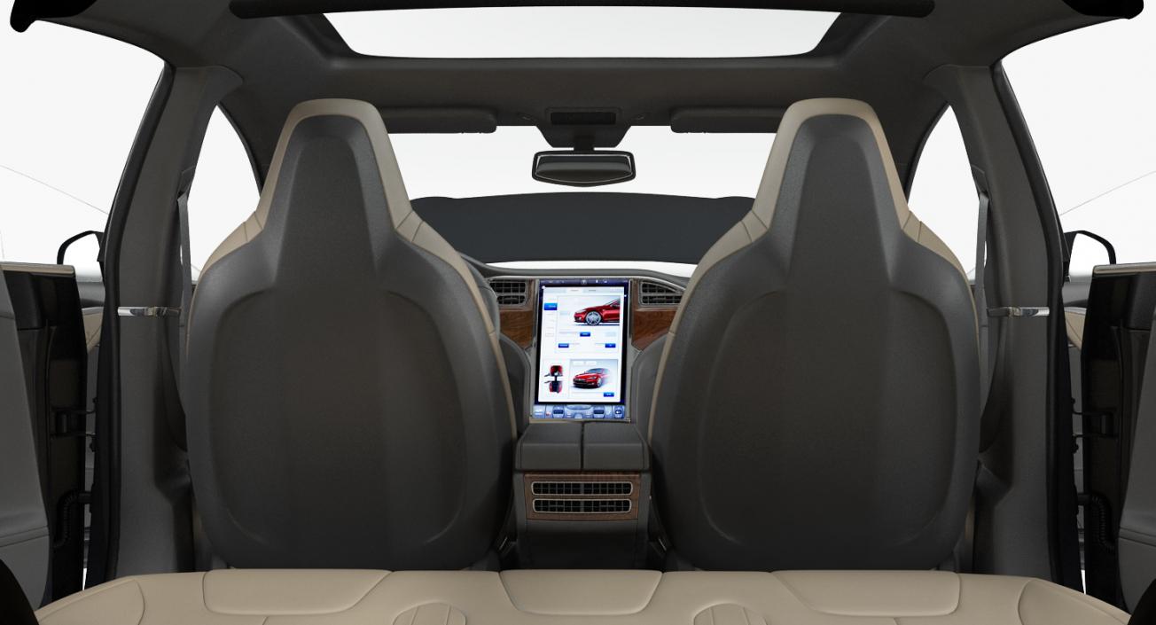 3D Tesla Model S 100D 2015 model