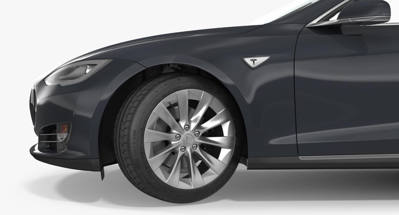 3D Tesla Model S 100D 2015 model