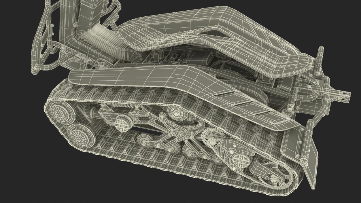 DTV Shredder Rigged 3D model