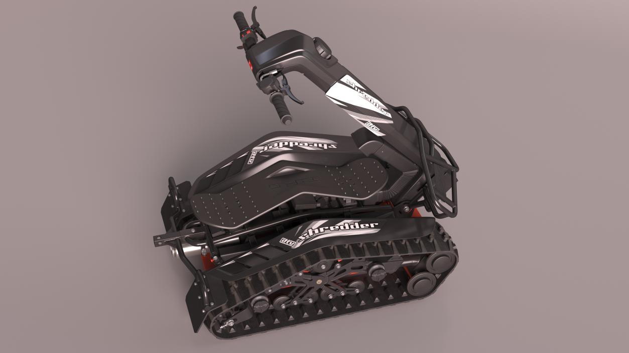 DTV Shredder Rigged 3D model