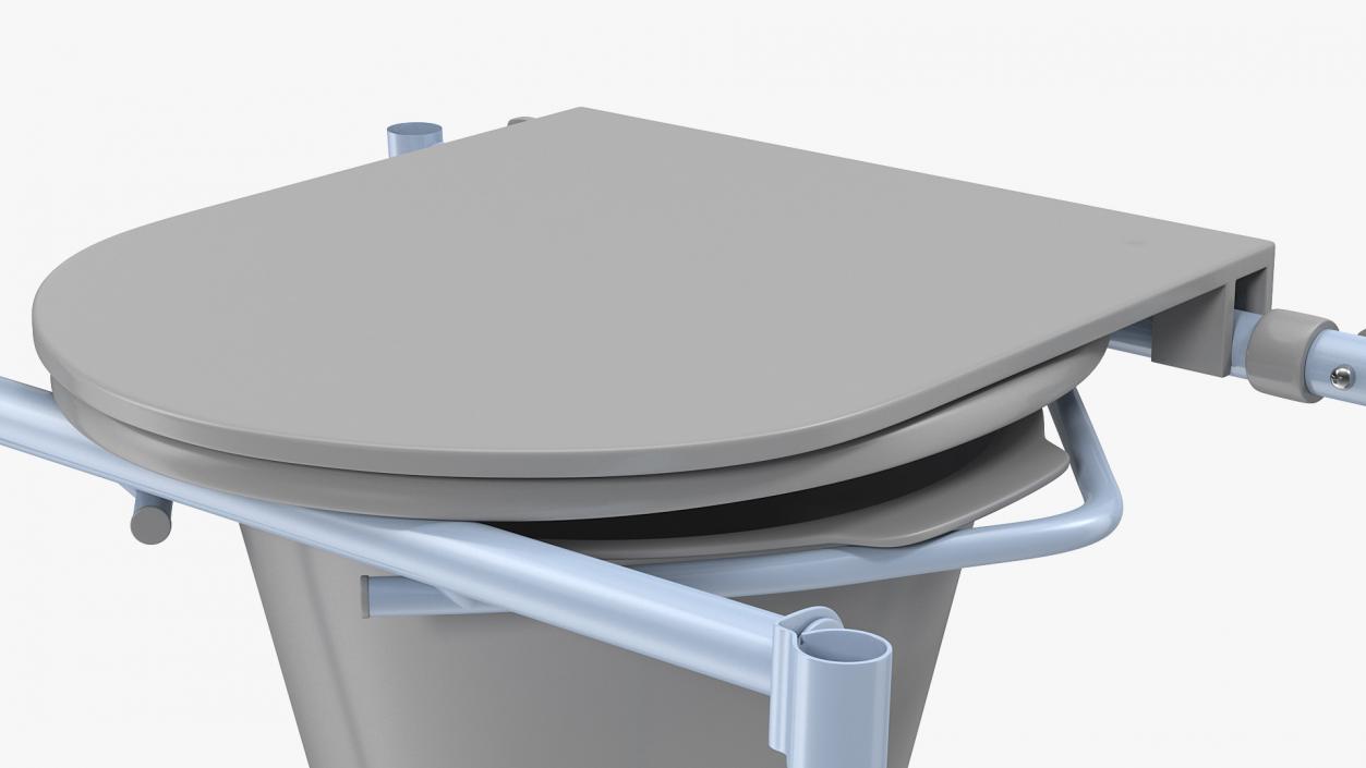 3D model Bedside Commode Seat