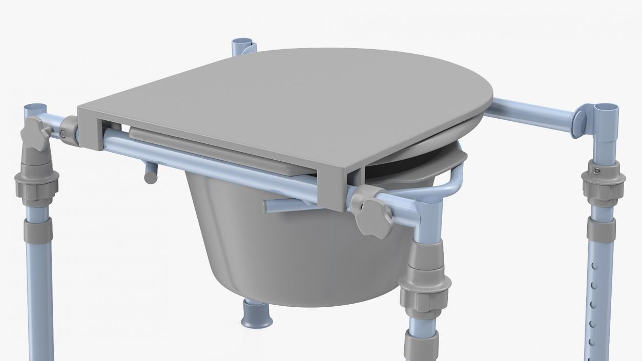 3D model Bedside Commode Seat