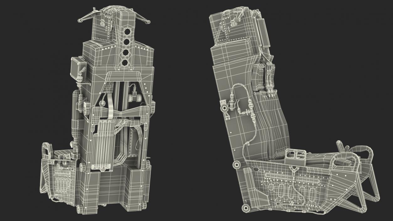 3D Ejection Seat ACES II