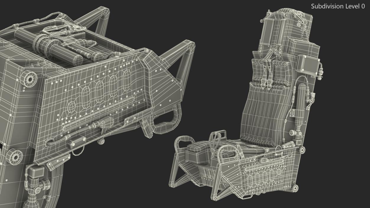 3D Ejection Seat ACES II