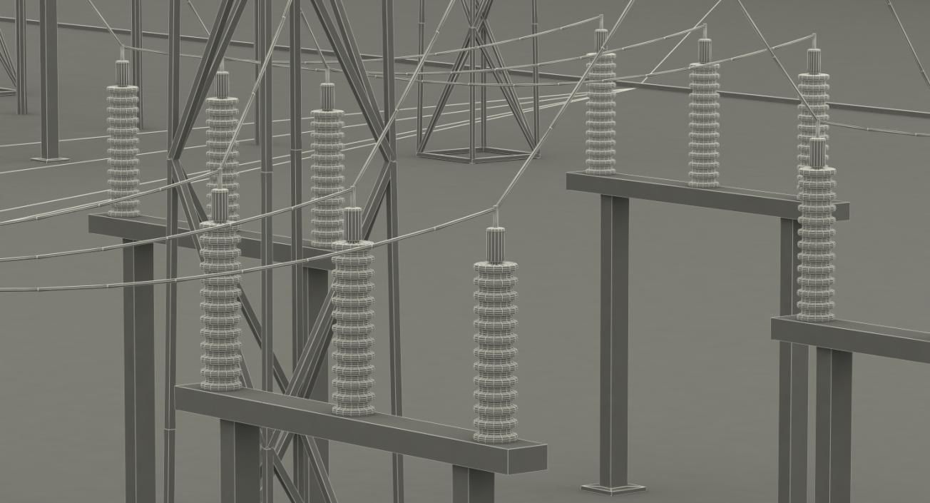 Nuclear Power Plant 3D model