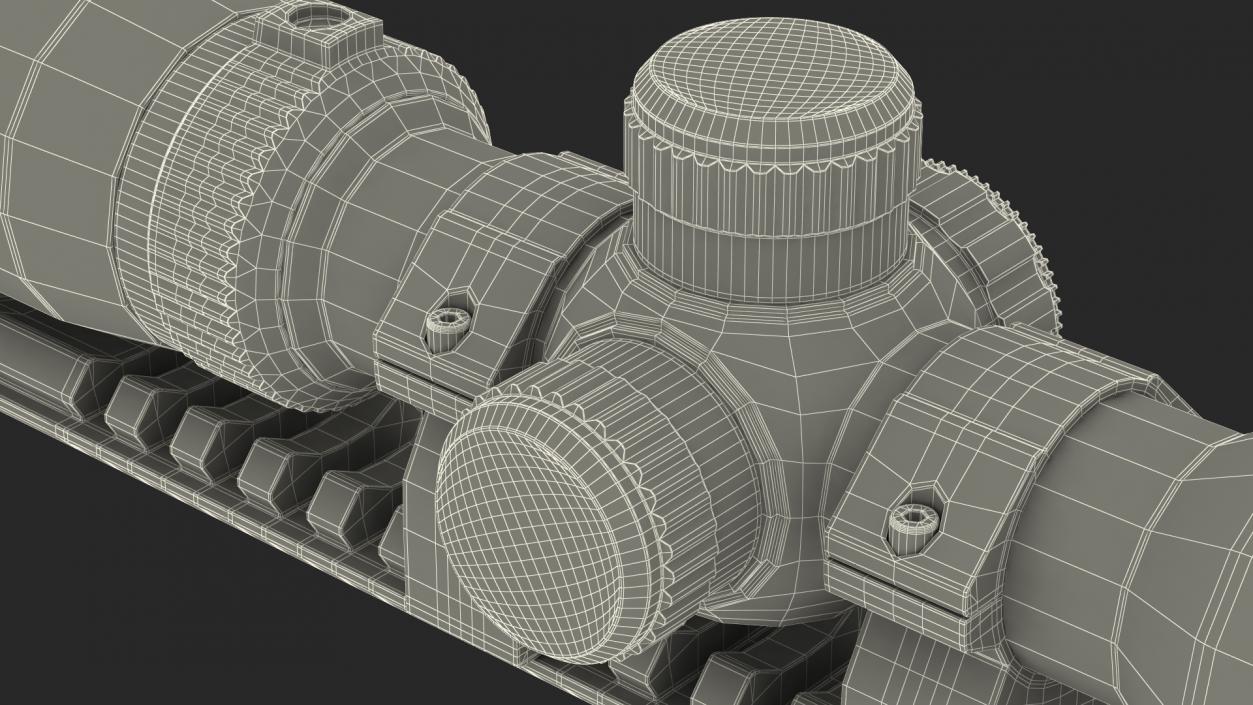 Crossbow Scope 3D model