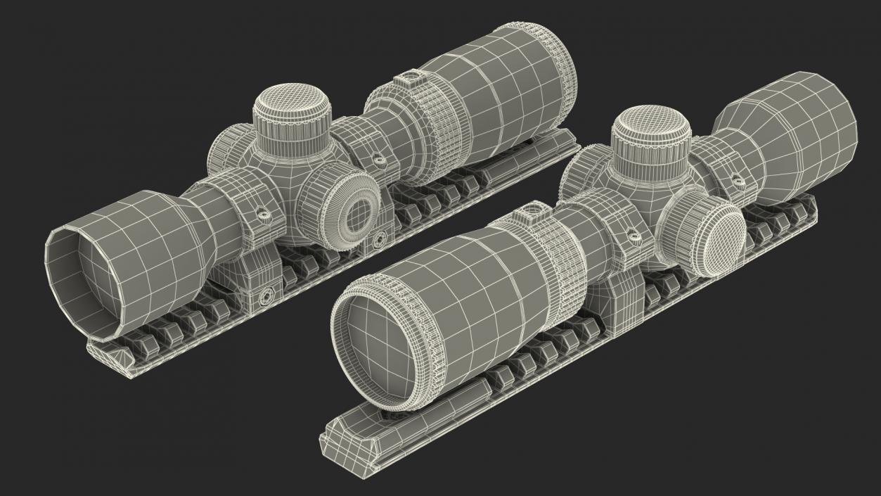 Crossbow Scope 3D model