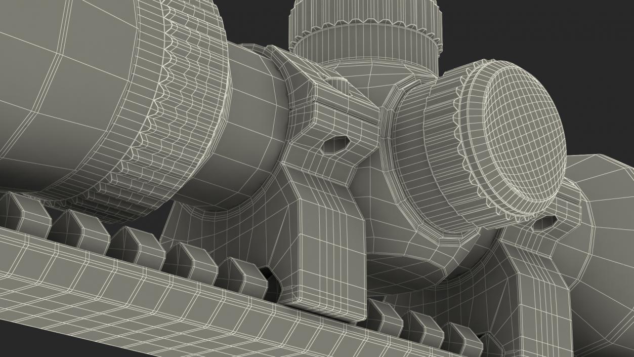 Crossbow Scope 3D model