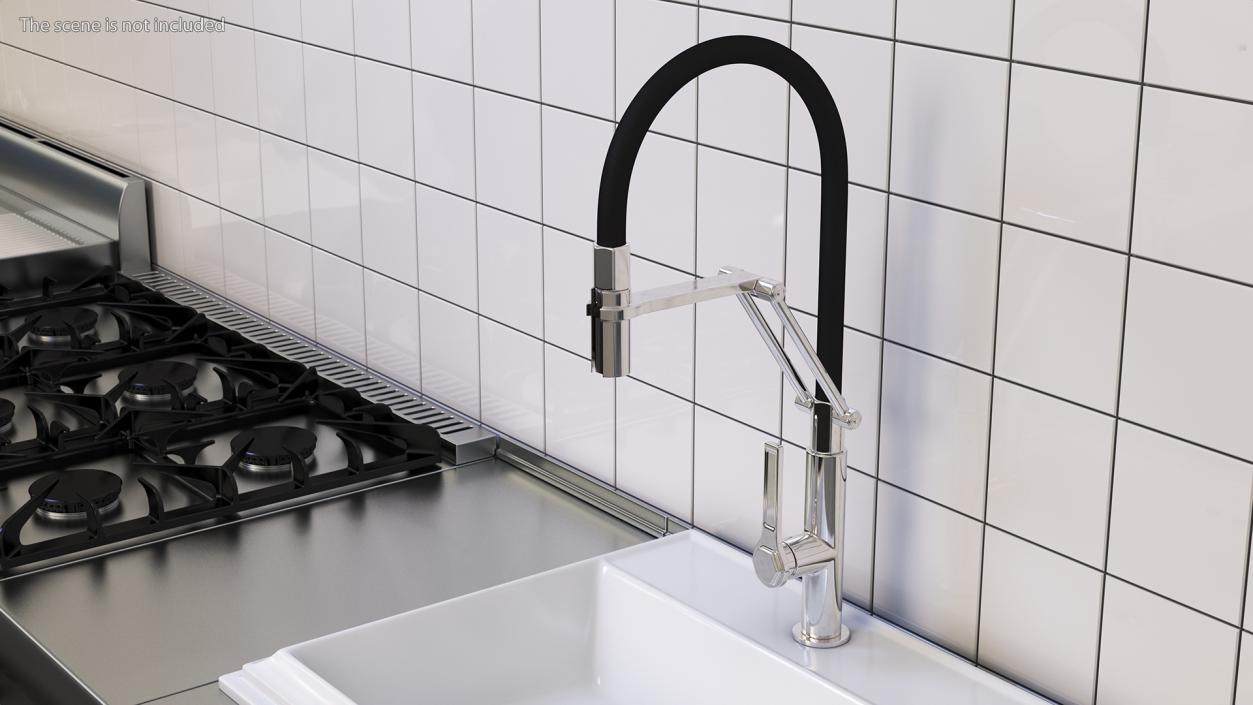 3D Kitchen Taps Collection model