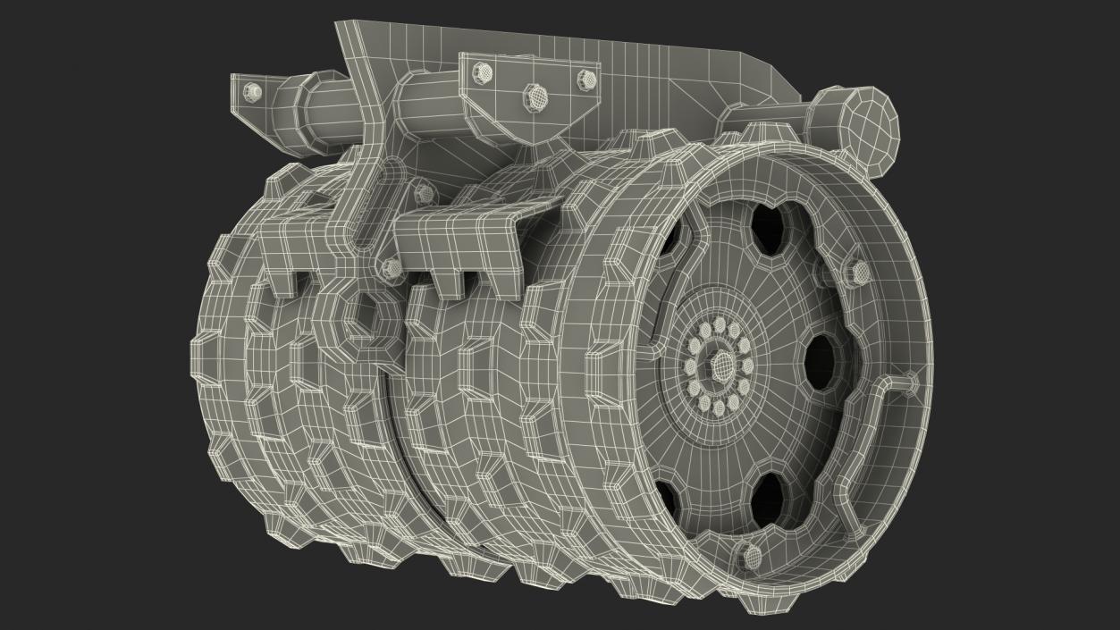 3D Compaction Wheel