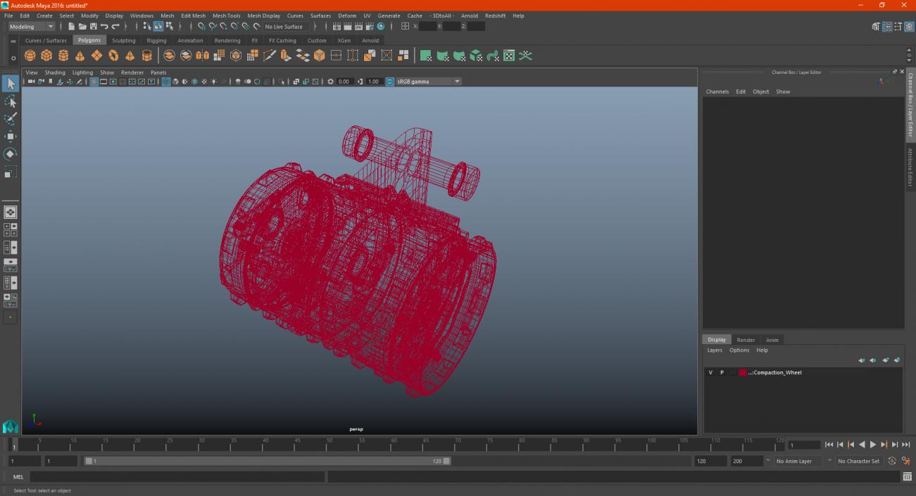 3D Compaction Wheel