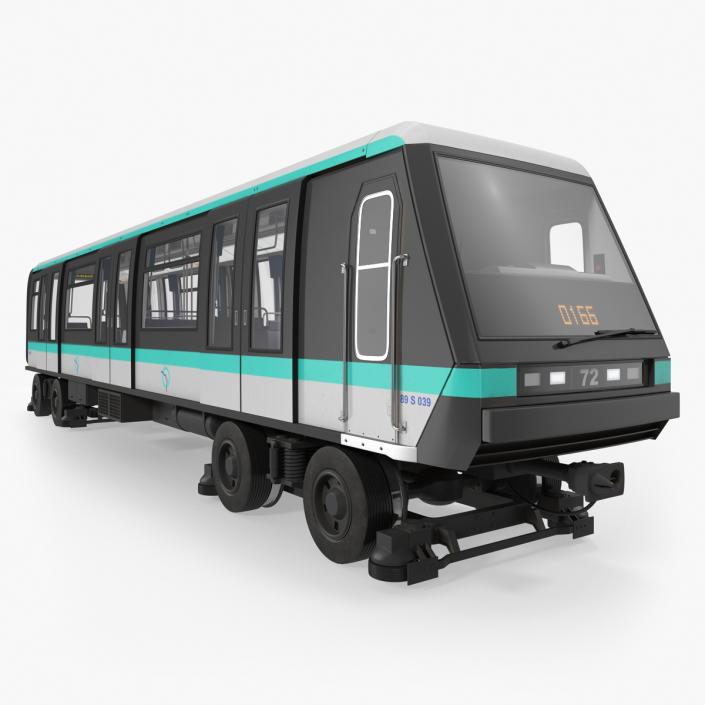 MP 05 Train Locomotive 3D