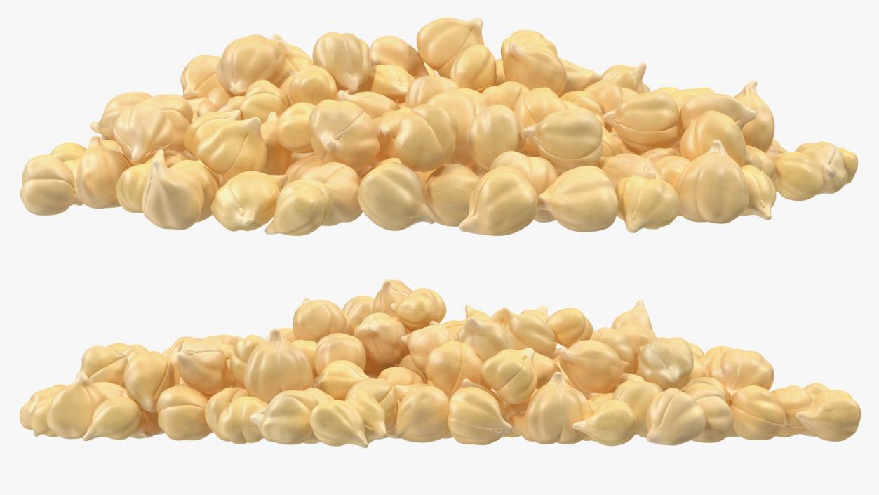 3D model Chickpeas Beans Garbanzo Beans Pile