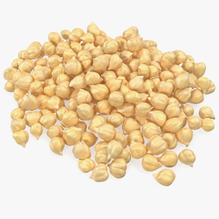 3D model Chickpeas Beans Garbanzo Beans Pile