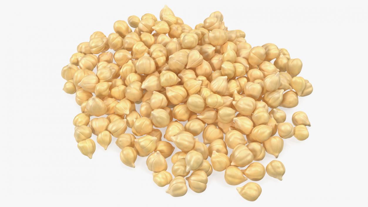 3D model Chickpeas Beans Garbanzo Beans Pile