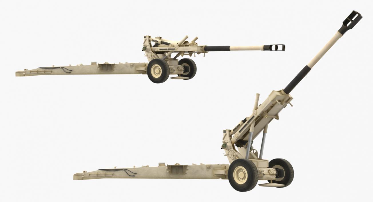 3D model Howitzers 3D Models Collection