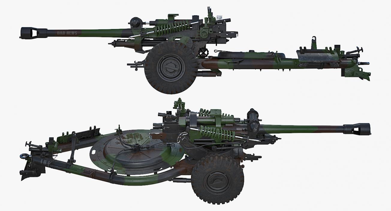 3D model Howitzers 3D Models Collection