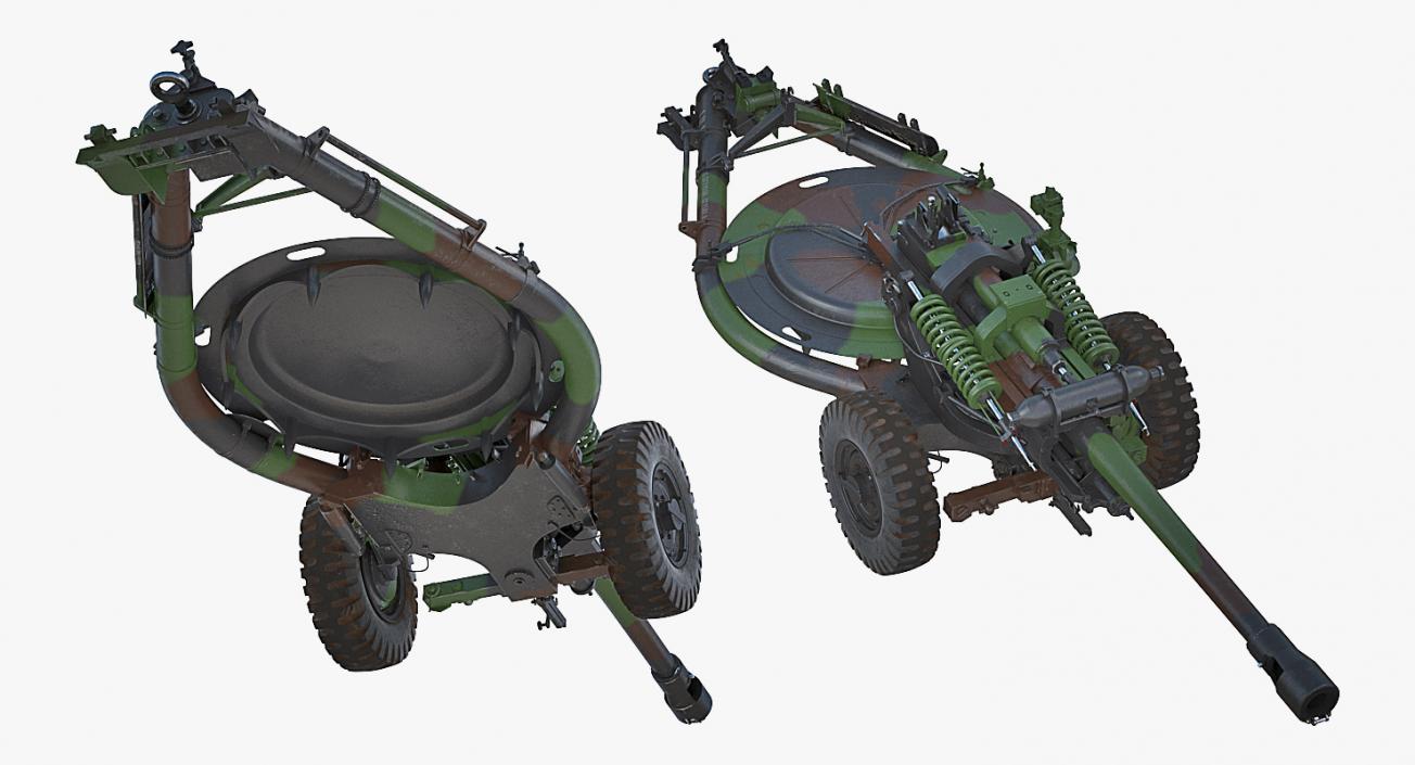 3D model Howitzers 3D Models Collection