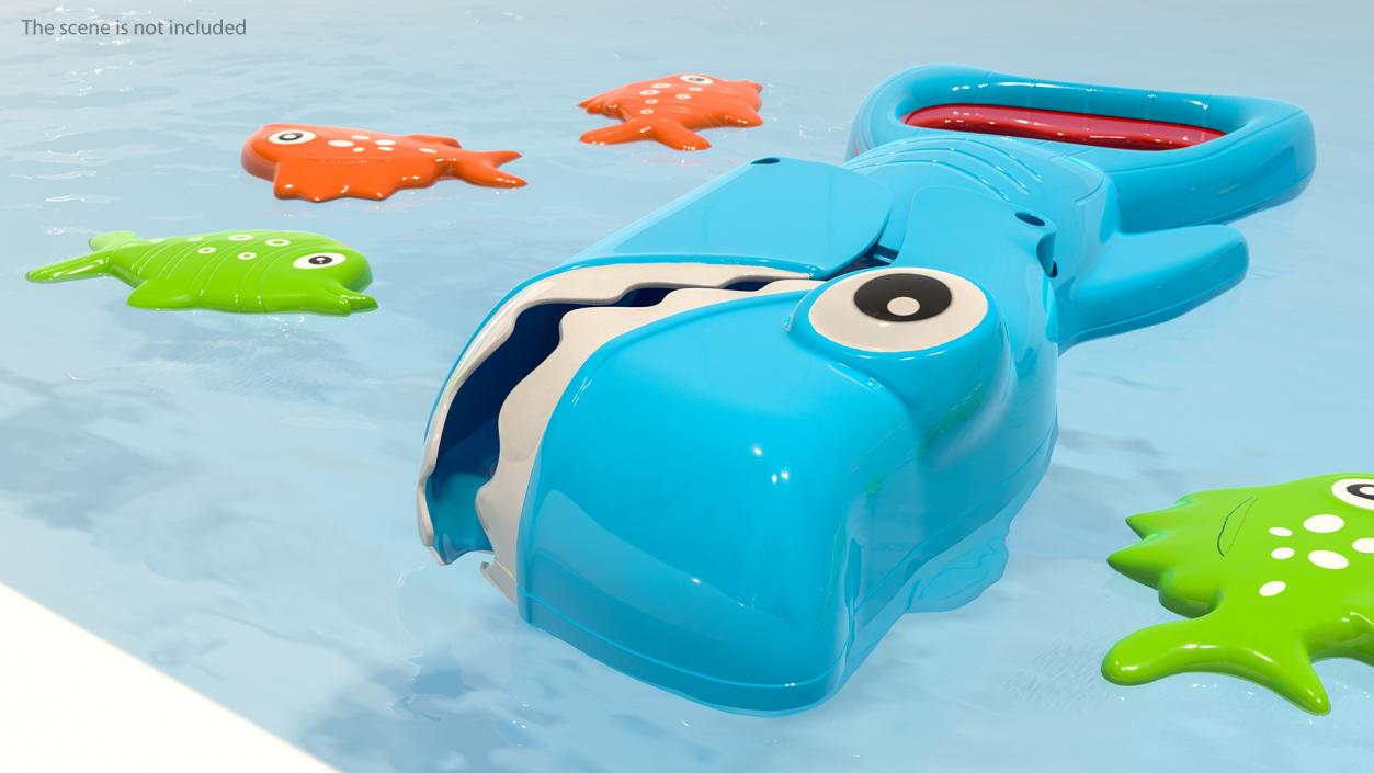 3D Shark Grabber Bath Toy Set