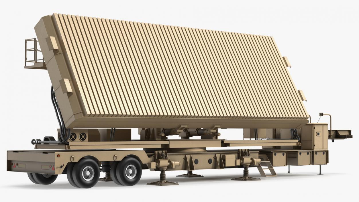 Green Pine Radar Station 3D model