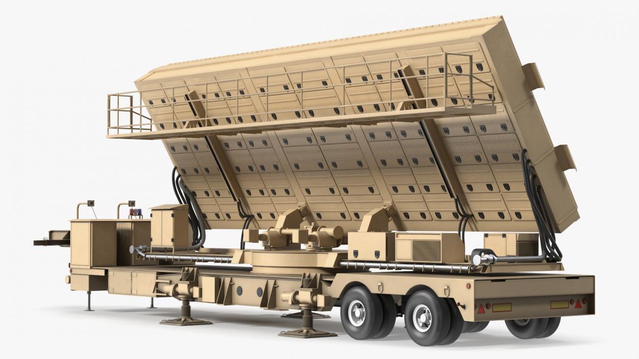 Green Pine Radar Station 3D model