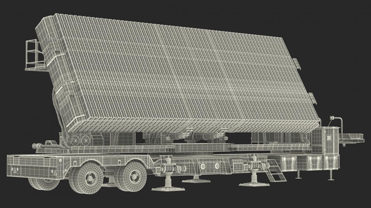 Green Pine Radar Station 3D model